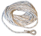 Allpa gevlochten polyester ankerlijn (30m)