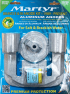 Allpa aluminium anode kit bravo-2 & 3 ≥1989