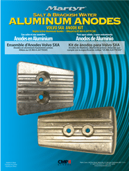 Allpa aluminium anode kit Volvo sx-a / dps