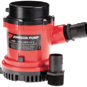 Johnson pump L-serie bilgepompen met terugslagklep, 100-252l/min